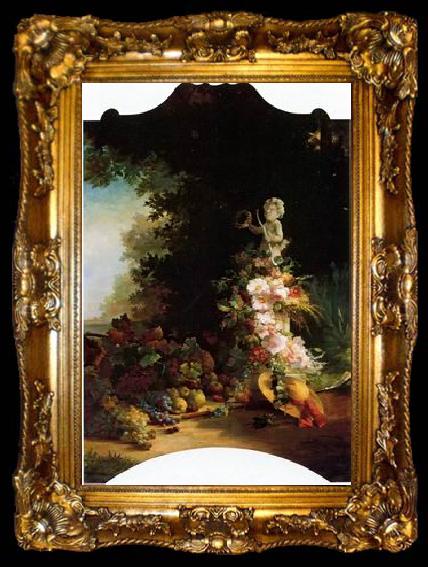 framed  unknow artist Floral, beautiful classical still life of flowers.119, ta009-2